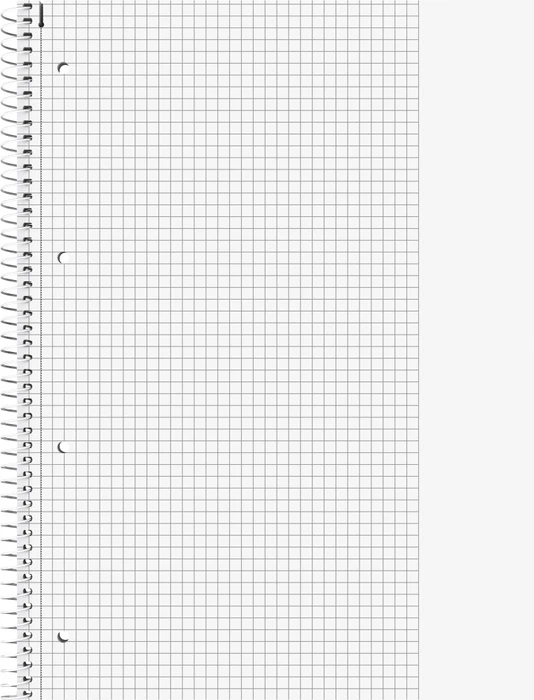 Brunnen Student Colour Code Collegeblock, A4, Lineatur 26, red, 80 Blatt