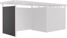 Biohort Seitenwand für HighLine H2 Seitendach dunkelgrau-metallic