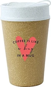 koziol Iso To Go Isolierbecher 400ml like a hug in a mug