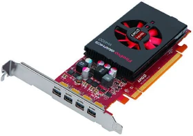 AMD FirePro W4100, 2GB GDDR5, 4x mDP