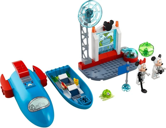 LEGO Disney Mickey and Friends - Mickys und Minnies Weltraumrakete