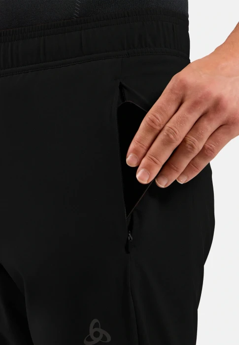 Odlo Zeroweight Laufhose lang schwarz (Herren)