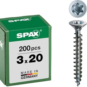 Spax WIROX A9J 4CUT T-STAR plus T10 Universalschraube, 3x20mm, 200 Stück