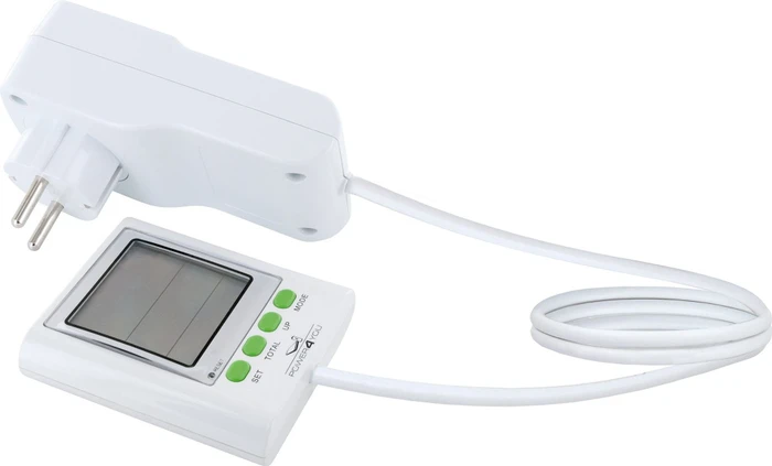 Schwaiger Energiekostenmessgerät mit verlängertem Display