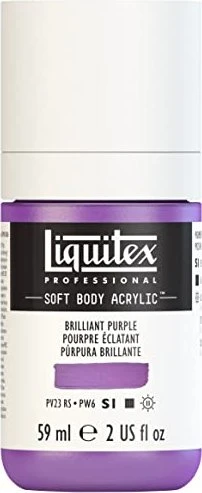 Liquitex Professional Soft Body Acrylic brilliant purple, 59ml