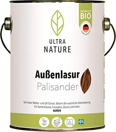 Ultra Nature Außen-Lasur palisander, 2.5l