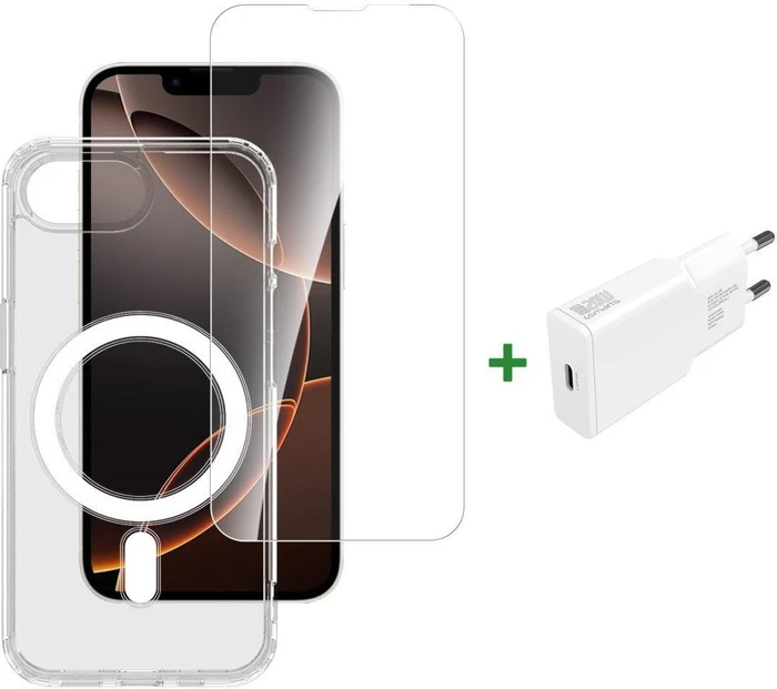4smarts 3in1 Premium Starter Set für Apple iPhone 16e