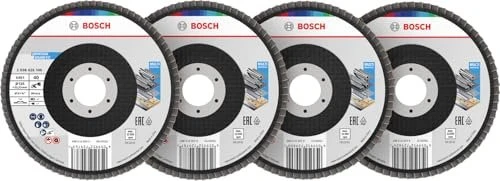 Bosch Professional X451 Fächerschleifscheibe T27, 60-tlg.