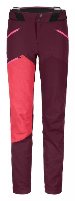 Ortovox Westalpen Softshell Hose lang dark wine (Damen)