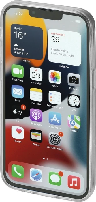 Hama Cover Crystal Clear für Apple iPhone 13 transparent