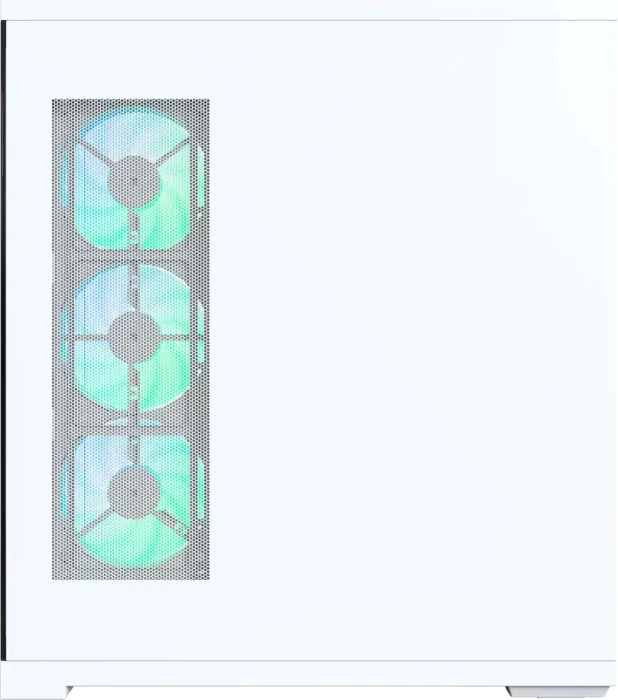 Montech TG3 Curved, weiß, Glasfenster