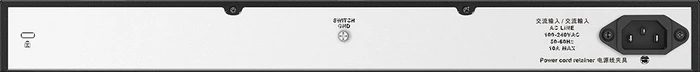 D-Link DGS-1000 Rackmount Gigabit Switch, 24x RJ-45, 2x RJ-45/SFP, 370W PoE+