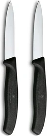 Victorinox SwissClassic Gemüsemesser schwarz, 2 Stück