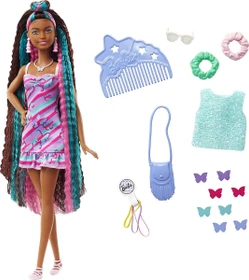 Mattel Barbie - Totally Hair Butterfly-themed