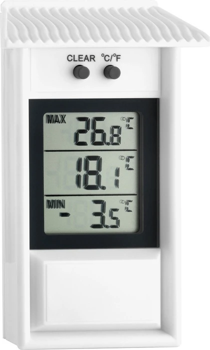 TFA Dostmann Thermometer weiß, digital