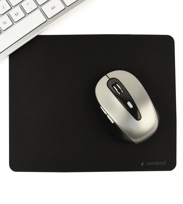 Gembird MP-S-BK-M Mouse Pad medium, 260x220mm, schwarz