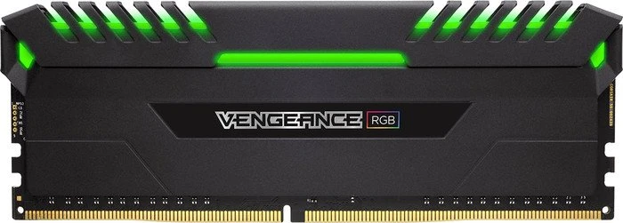Corsair Vengeance RGB schwarz UDIMM 64GB Kit, DDR4-3200, CL16-18-18-36