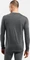 Odlo Natural Merino 200 Baselayer Funktionsshirt langarm steel grey melange (Herren) Vorschaubild