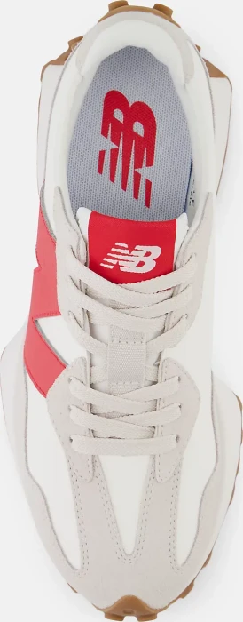 New Balance 327 moonbeam/true red (Damen)