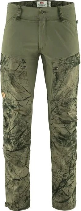 Fjällräven Keb Trousers Regular Hose lang green camo/laurel green (Herren)