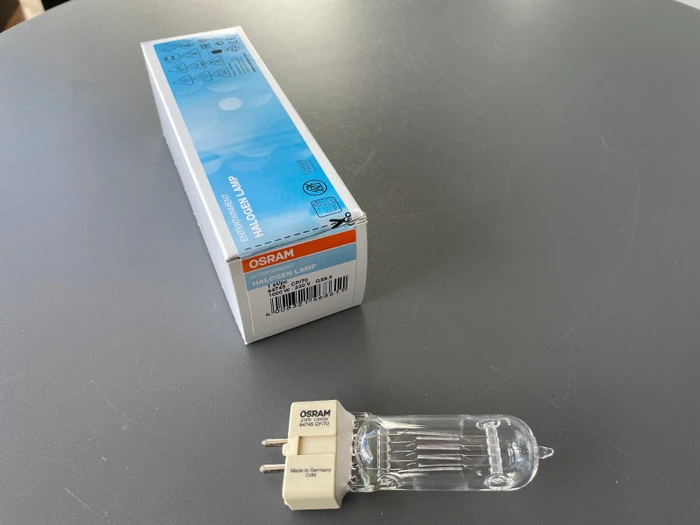 Osram Halogen Studiolampe 230V GX9.5 1000W