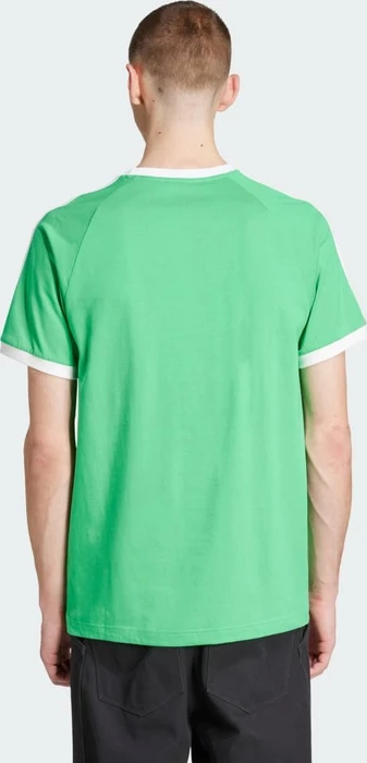 adidas Adicolor Classics 3-Streifen T-Shirt kurzarm energy green/white (Herren)