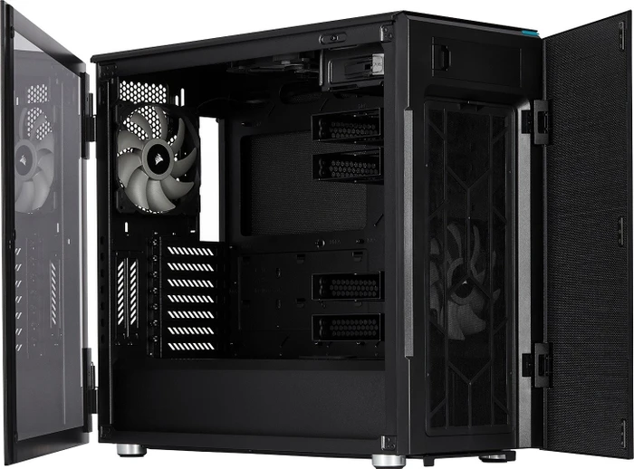 Corsair Carbide Series 678C, schwarz, Glasfenster, schallgedämmt