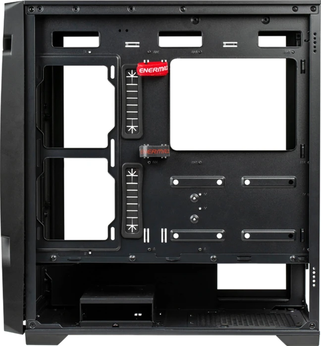 Enermax Marbleshell MS31 Midnight Black, schwarz, Glasfenster
