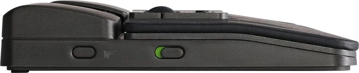 Contour Design SliderMouse Pro Wireless Slim Wrist, Stoff dunkelgrau, USB/Bluetooth