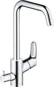 Hansgrohe Focus M41 260 mit Geräteabsperrventil 1jet chrom