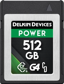 Delkin Power G4 R1780/W1700 CFexpress 2.0 Type B 512GB