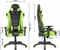 IntimaTe WM Heart Racersedia 3 Gamingstuhl, schwarz/grün Vorschaubild