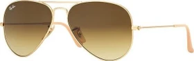 Ray-Ban RB3025 Aviator Gradient 58mm gold/brown gradient