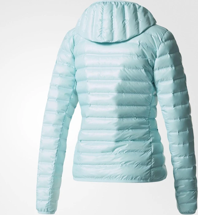 adidas Varilite Hooded Down Funktionsjacke clear aqua (Damen)