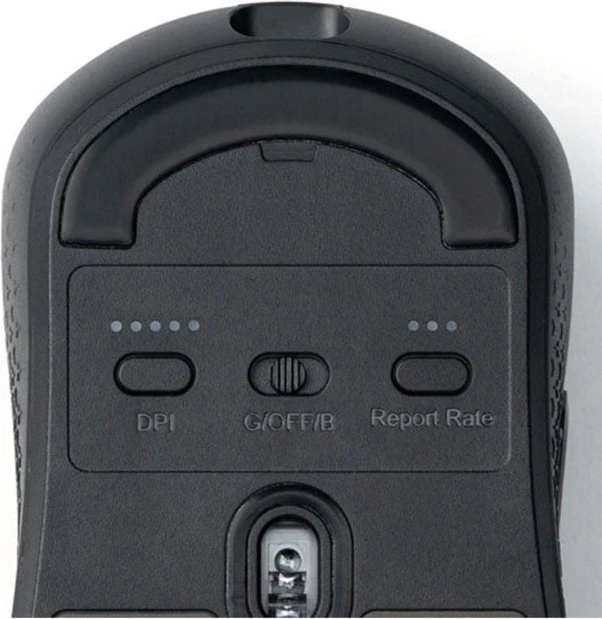 Keychron M3 mini Wireless Mouse schwarz, USB/Bluetooth