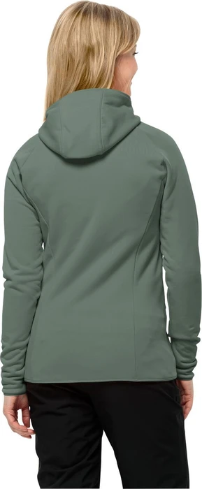 Jack Wolfskin Baiselberg Hoody FZ Jacke hedge green (Damen)
