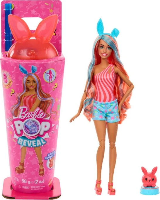 Mattel Barbie - Pop Reveal - Shakes Serie - Kätzchen-Barbie