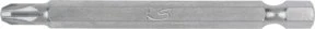 KS Tools Classic Pozidriv Bit 1/4", PZ3x75mm, 1 Stück