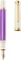Pelikan Souverän M600 violett/weiß, rechte Hand, fein, Geschenkbox Vorschaubild