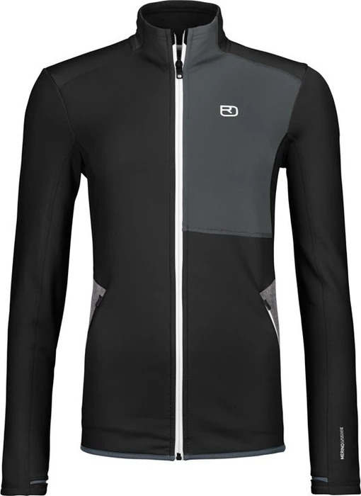 Ortovox Fleece Funktionsjacke black raven (Damen)