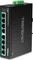 TRENDnet TI Hardened Industrial Railmount Switch, 8x RJ-45, 200W PoE+ Vorschaubild