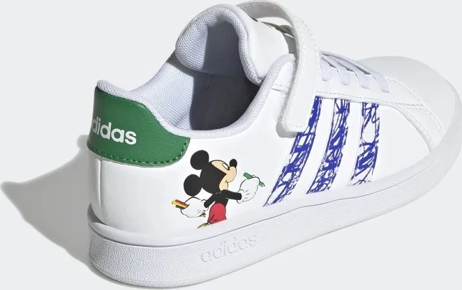 adidas Grand Court X Disney Mickey Mouse cloud white/sonic ink/green (Junior)
