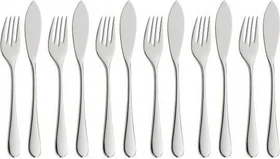 WMF Merit Fischbesteck-Set, 12-tlg.