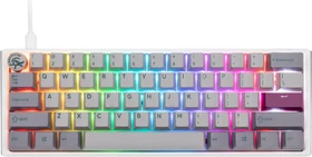 Ducky One 3 Mini, Mist Grey, PBT, LEDs RGB, MX RGB ERGO CLEAR, USB, US
