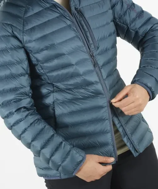 Salomon Elixir Micro Down Hooded Funktionsjacke midnight navy (Damen)