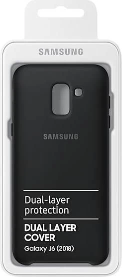 Samsung Dual Layer Cover für Galaxy J6 (2018) schwarz