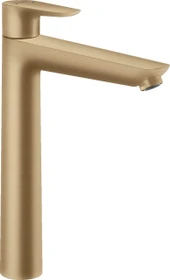 Hansgrohe Talis E Waschbeckenarmatur 240 mit Zugstangen-Ablaufgarnitur brushed bronze