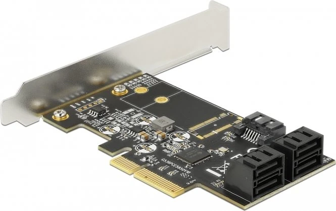 DeLOCK 5x SATA 6Gb/s, PCIe 3.0 x4