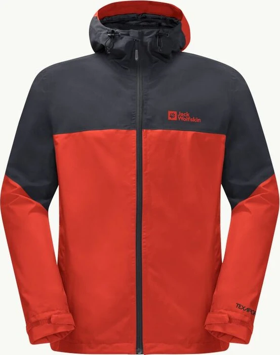 Jack Wolfskin Weiltal 2L Funktionsjacke strong red (Herren)
