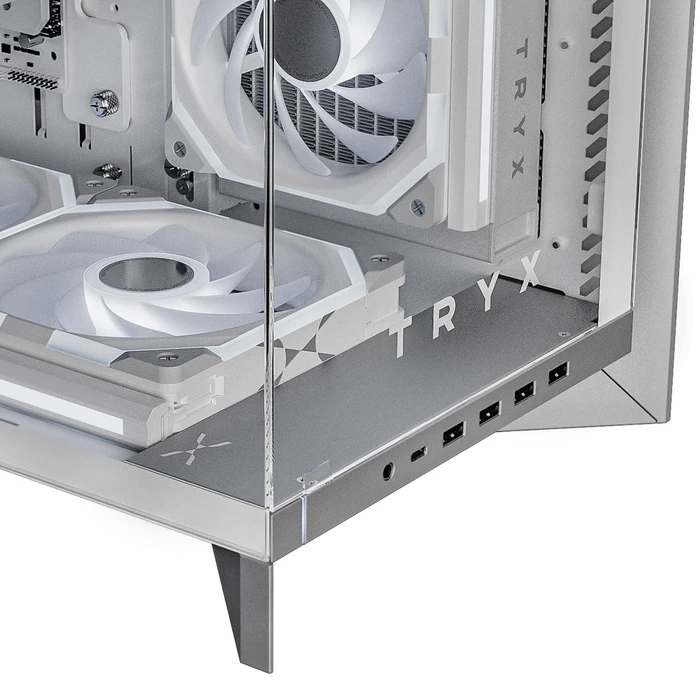 TRYX Luca L70 White, Glasfenster